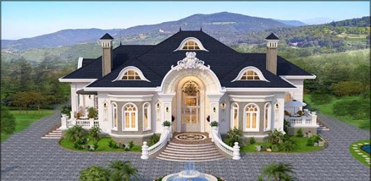 Mẫu biệt thự tân cổ điển